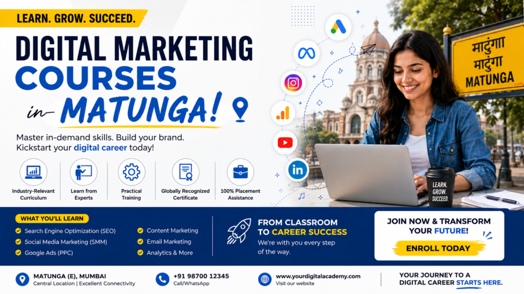 best digital marketing courses in matunga