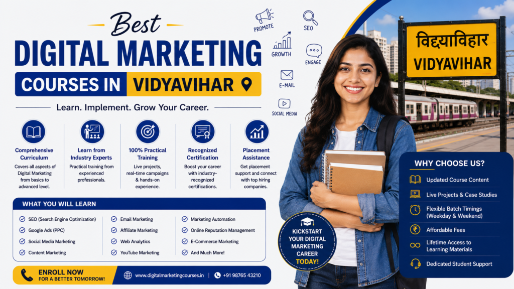 best digital marketing courses in vidyavihar